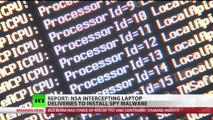 NSA Interception: Spy malware installed on laptops bought online