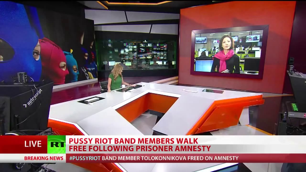 Pussy Riot band members Tolokonnikova and Alyokhina released in amnesty