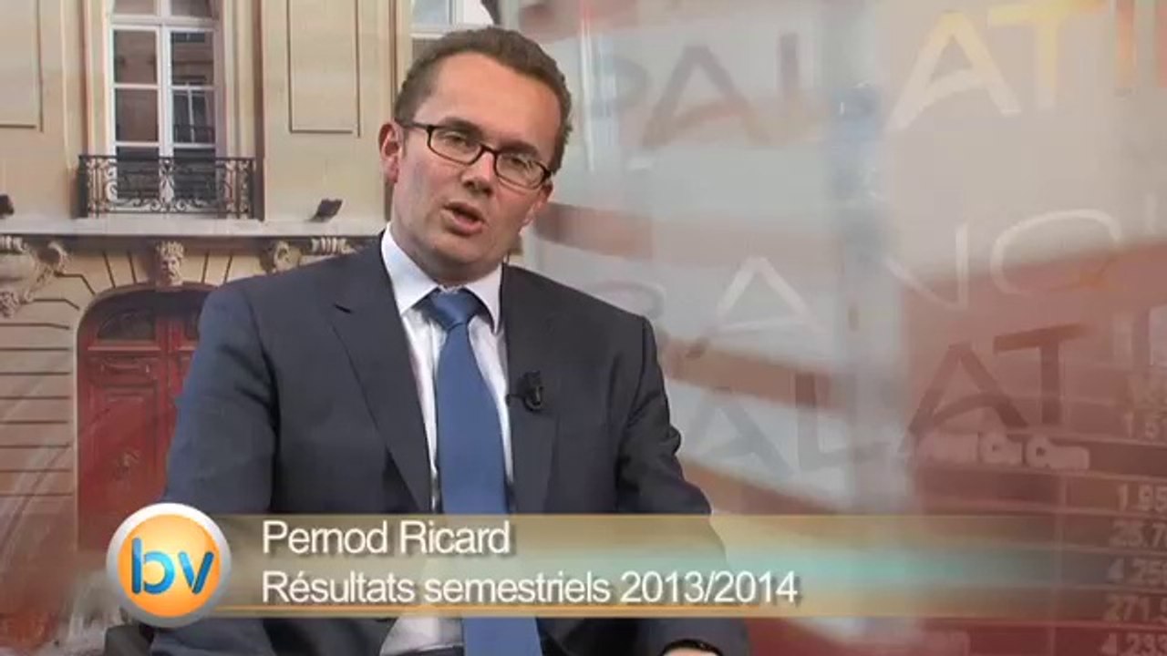 Gilles Bogaert Directeur Financier Pernod Ricard sur la Chine