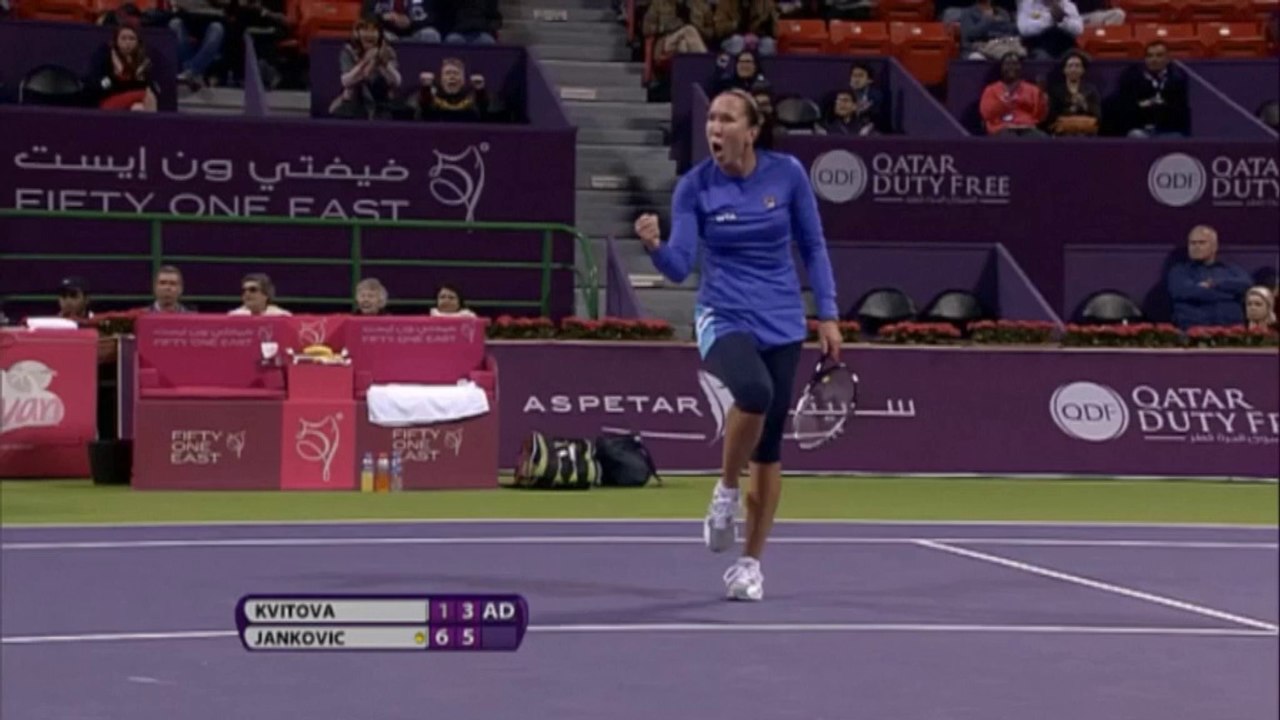 Doha: Jankovic überragend! Jetzt gegen Kerber