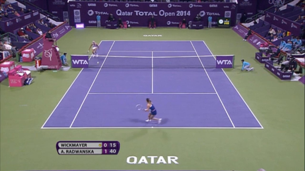 Doha: 6:2, 6:1! Radwanska demontiert Wickmayer