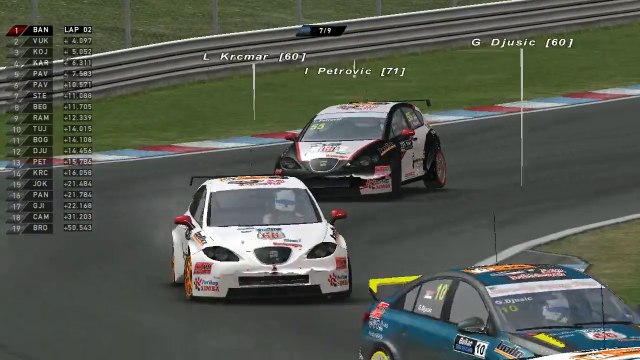 Balkan Sim Racing - Round 8 Czech Republic - Brno ( WTCC )