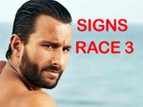Saif Ali Khan Part Of Race 3 | Latest Bollywood Updates