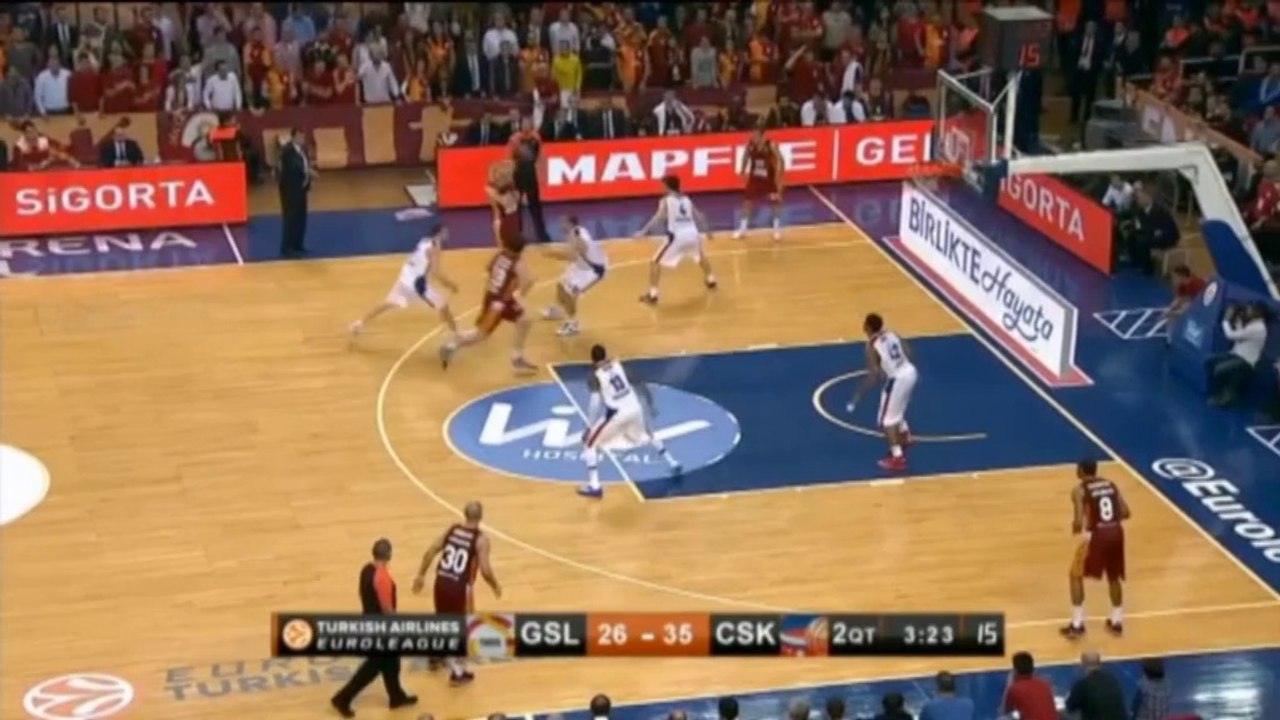 Gala vs. ZSKA: Türkisch-russisches Dunk-Spektakel!