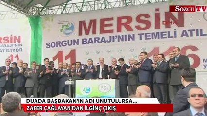 Duada Başbakan'ın adı unutulunca...