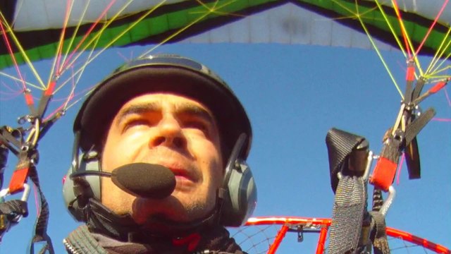 Vols d'hiver - paramoteur