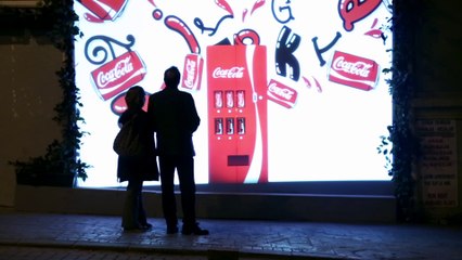 Görünmez Coca-Cola Makinesi