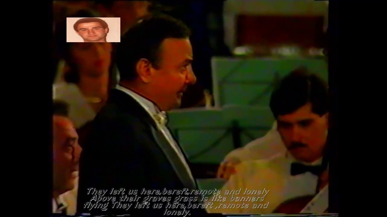 Yunus Emre Oratorio / Papacy / Recetativo Tenor solo : Pekin Kırgız  '' They left us here ,bereft,remote and lonely''/Ankara State Opera  /Ankara State Opera