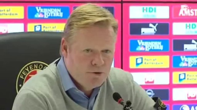 23-11-2012 Persconferentie vooraf aan AZ - Feyenoord