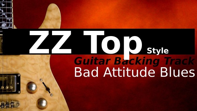 Texas Blues Rock Backing Track in G Minor - Bad Attitude Blues Remix
