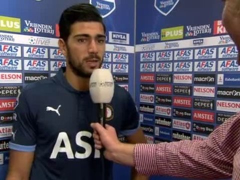 25-11-2012 Graziano Pellè na AZ - Feyenoord