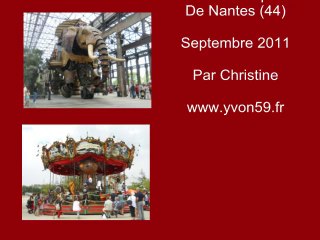 Le Grand Eléphant  de Nantes (2011) Christine