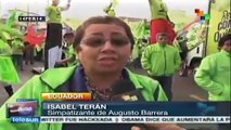 Concluye primer debate de aspirantes a la alcaldía de Quito