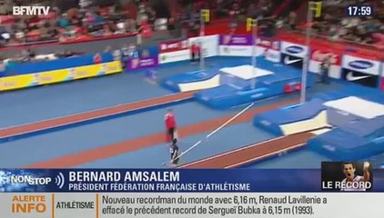 Lavillenie détrône Bubka à 6.16m