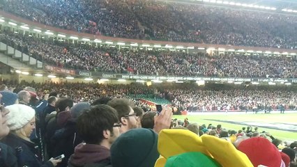 Choeurs Gallois Rugby _ Walles vs Italy 01022014