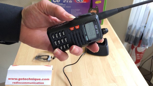 CRTP7E Talkie Walkie PMR446 UHF Présentation GoTechnique
