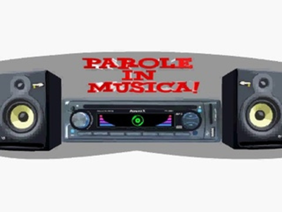 Header - Parole in Musica - versione con scritta rossa (2008)
