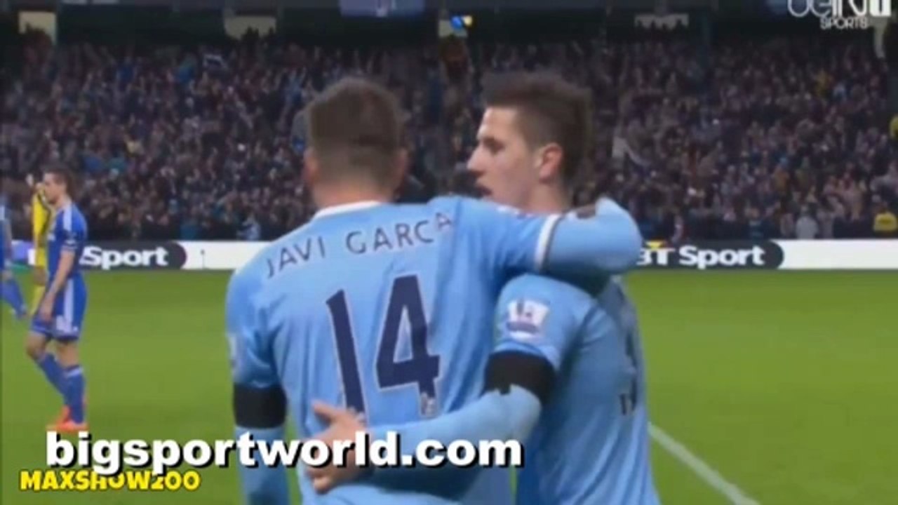 Manchester City vs Chelsea 2-0 (All Goals) 15-02 bigsportworld.com