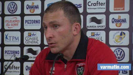 Mignoni: "Le RCT va s'accrocher jusqu'au bout"