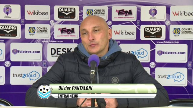 Conférence de presse FC Istres - Tours FC (1-0) : José PASQUALETTI (FCIOP) - Olivier PANTALONI (TOURS) - 2013/2014