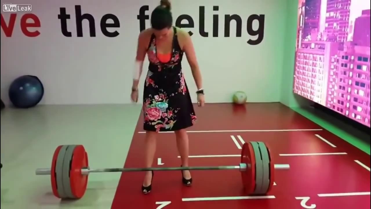 Weightlifting In High Heels