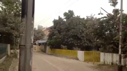 Volcanic Ash Blankets Large Areas of Java