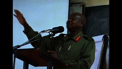 "We shall have a war with the homosexual lobby in the world" -- Ugandan president