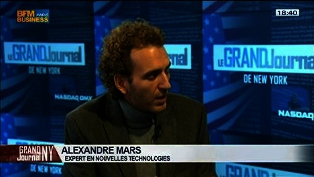 Rubrique nouvelles technologies: Paypal, Flappy Bird et Shazam: Alexandre Mars, dans Le Grand Journal de New York - 15/02 4/4