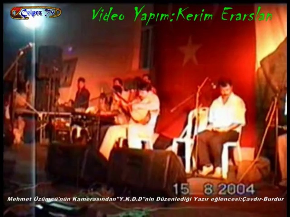 Mehmet Üzümcü'nün Kamerasından"Y.K.D.D"nin Düzenlediği Yazır Konseri 2004:ÇavdırBurdur