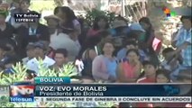 Derecha venezolana no tiene base social y paga a jóvenes, denunció Evo