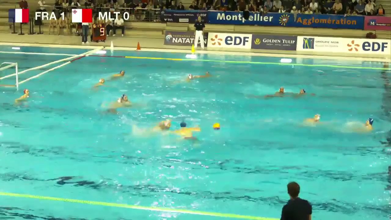 FFN - Water-polo : Replay FRANCE-MALTE
