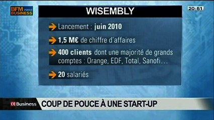 Chroniques et Coup de pouce à une start-up: Wisembly, dans 01Business – 15/02 4/4