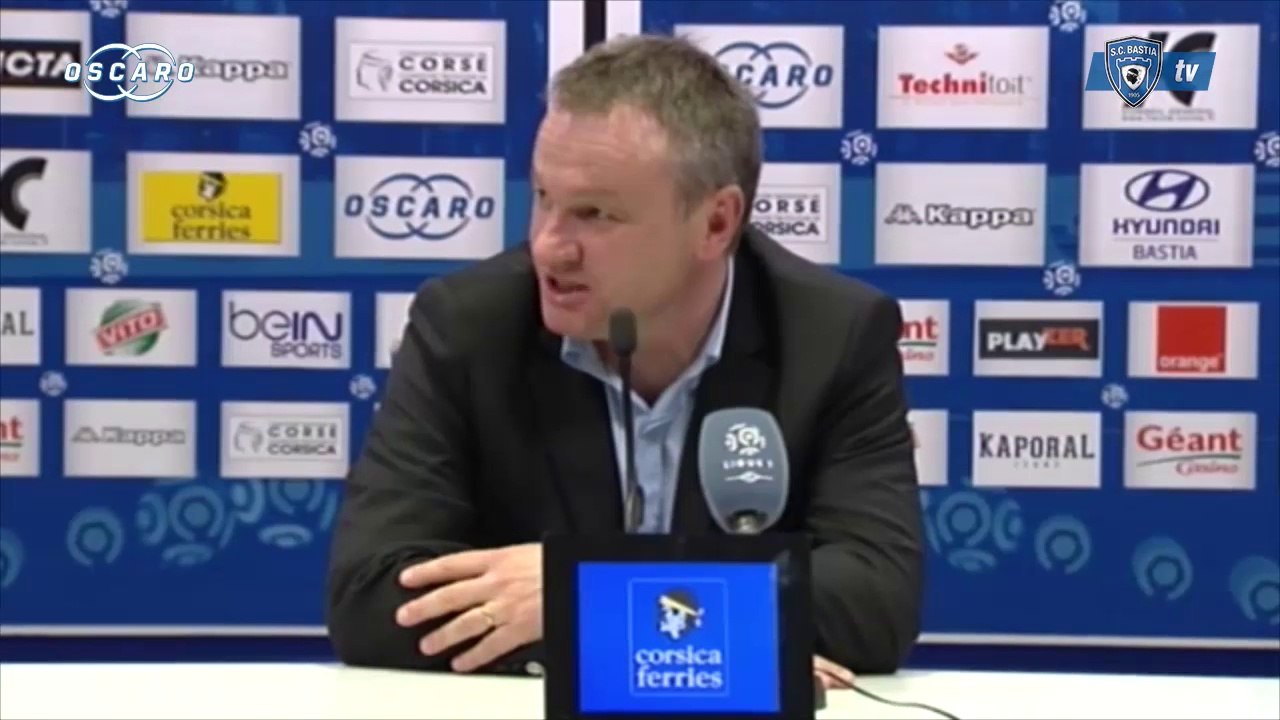 L1 / 2013-14 : Bastia 0-2 Monaco : Réaction de F. Hantz