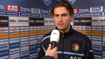 09-12-2012 Daryl Janmaat na NAC Breda - Feyenoord