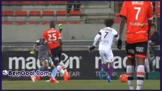 All Goals - Lorient 1-3 Toulouse - 15-02-2014 Highlights