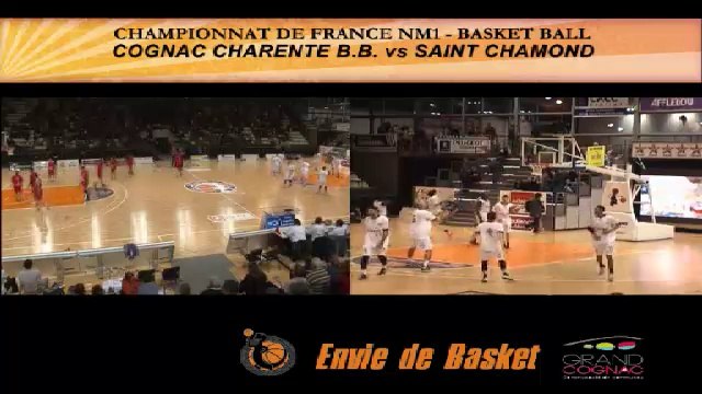 Match en différé NM1 Basket: Cognac St Chamond