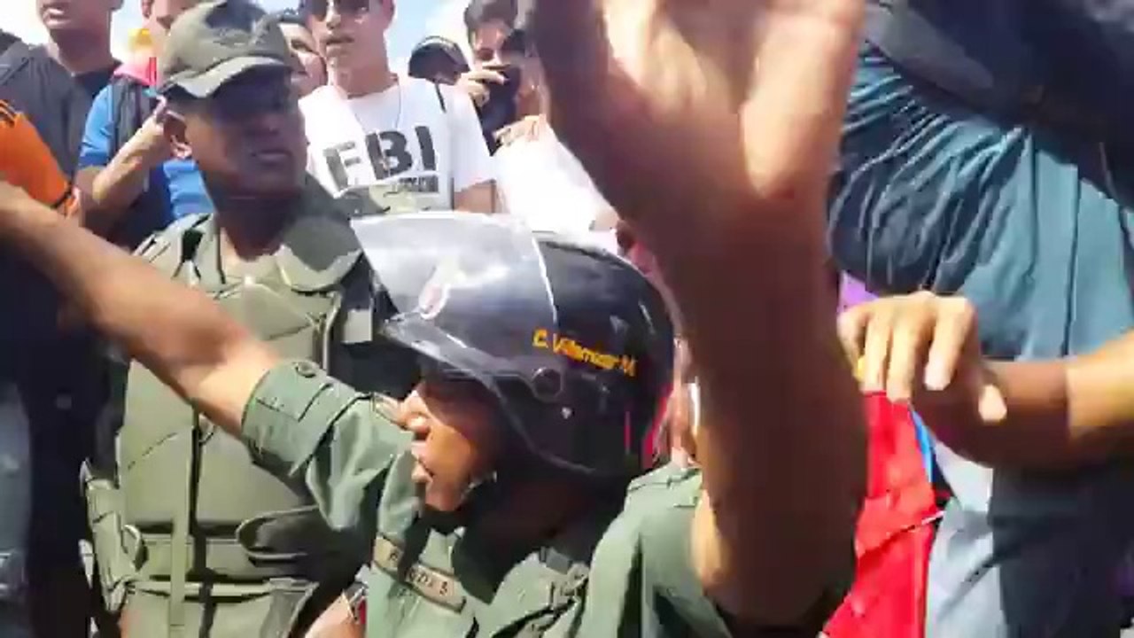 Protesta en alta vista puerto ordaz "Venezuela"