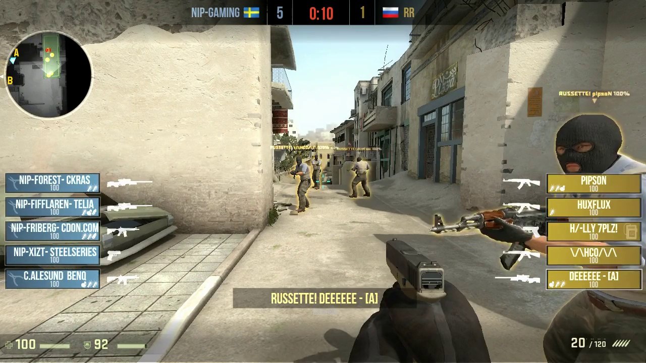 SLTV StarSeries V - NiP vs. Russian Roulette @ dust2_se