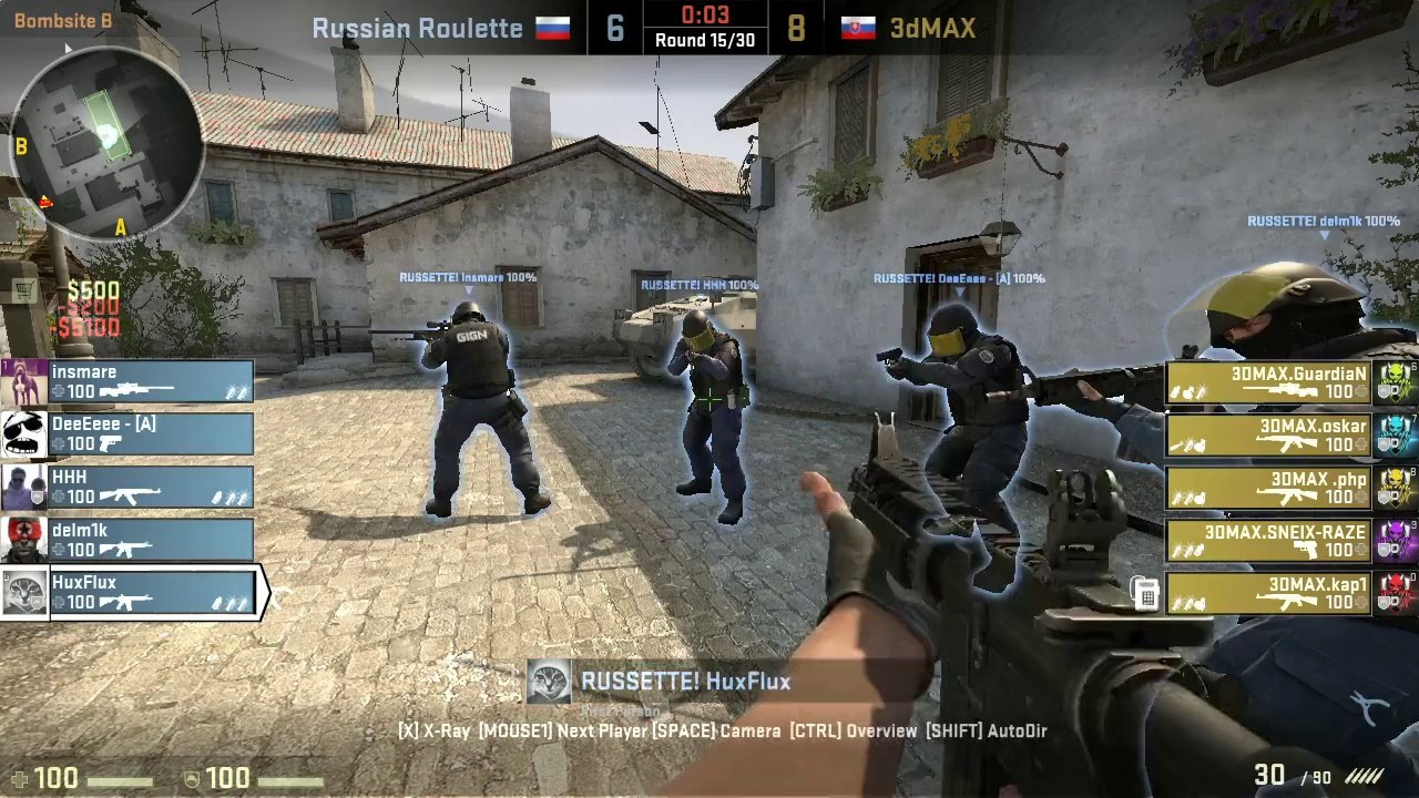 SLTV StarSeries V - Russian Roulette vs. 3dMAX @ inferno_se