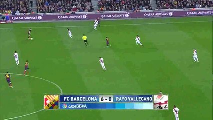 FC Barcelona 6 Rayo Vallecano 0