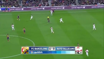 Barça 6 Rayo Vallecano 0