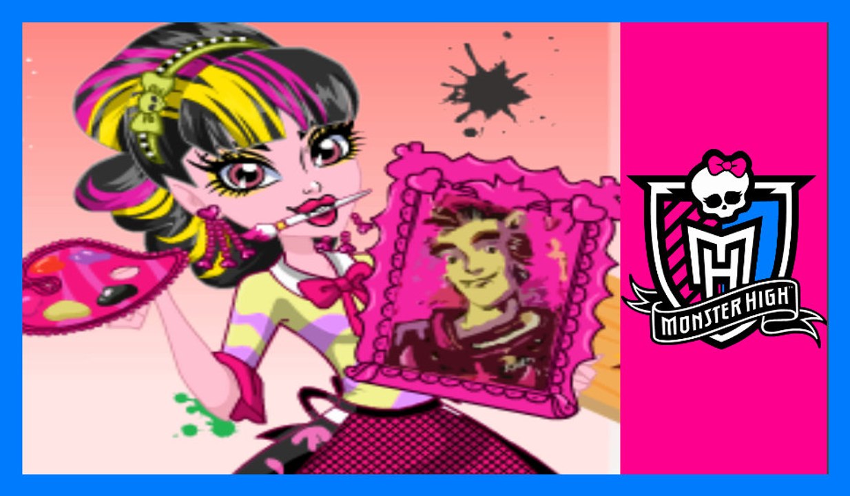 MONSTER HIGH: Art Class Draculaura Dress Up Game - Monster High Games