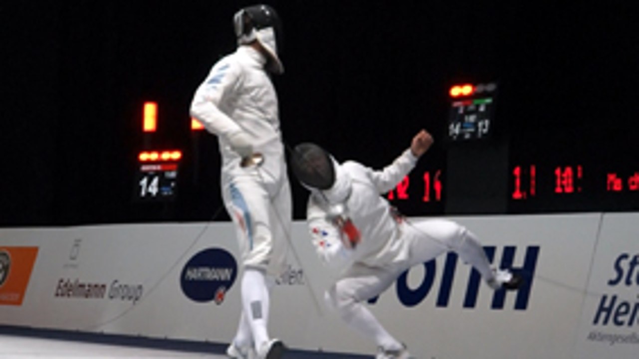 Escrime, "Ton pire ennemi, c'est toi" Coupe du monde d'épée