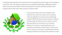 Food2Energy is a New Leo Group Service That Provides Unrivalled Value to Its Growing Customer Base