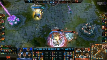 LCS NA W5D1 Game 1 CLG vs C9
