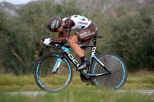 Le chrono' du Tour Méd' avec Jean-Christophe Péraud - Tour Méditerranéen 2014