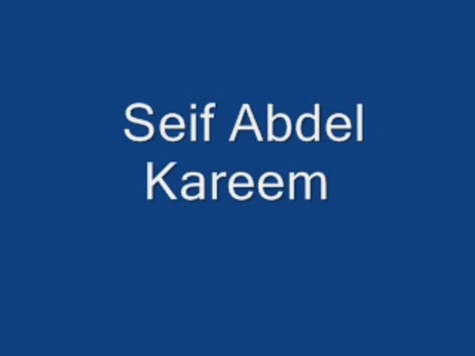 Seif Abdel Kareem on webmasterpeak