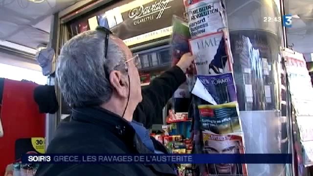 En Grèce, les fonctionnaires dénoncent les ravages de l'austérité
