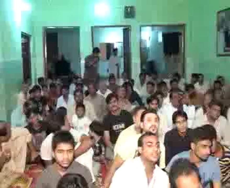 Zakir Saleem Abbas Nasir majlis jalsa  Shan e Abu Talib,as at Lahore