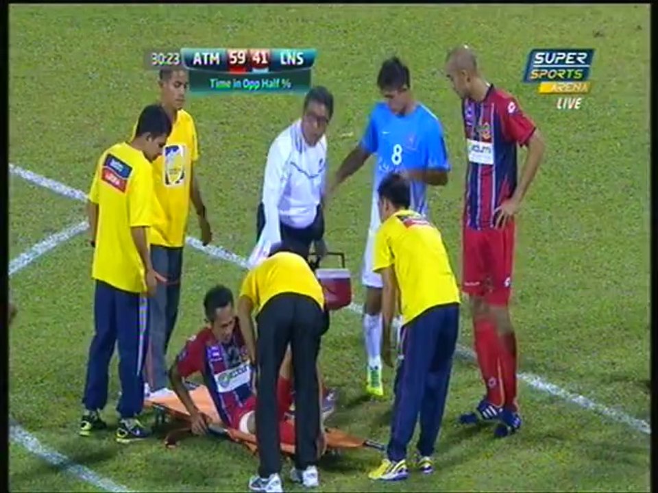 ATM v LionsXII (1-2) 1st half MSL 15 Feb 2014